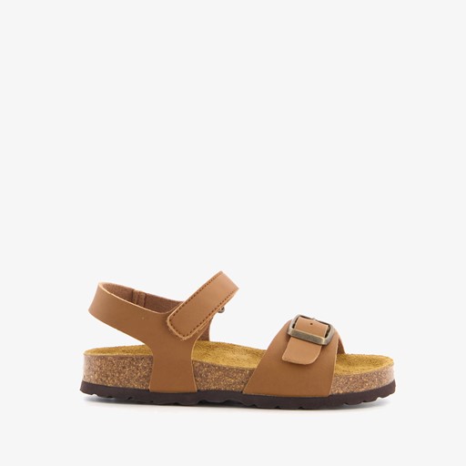 Kinder bio sandalen cognac