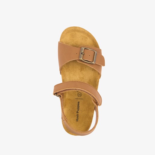 Kinder bio sandalen cognac