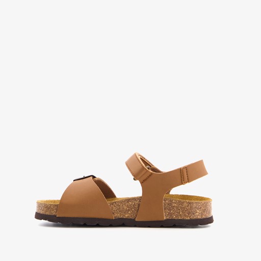 Kinder bio sandalen cognac