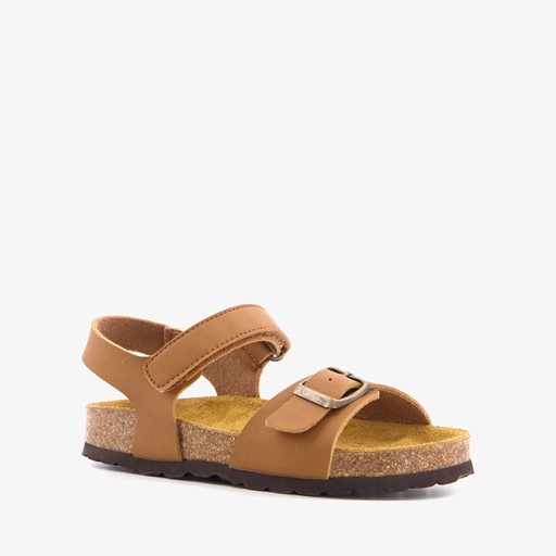 Kinder bio sandalen cognac