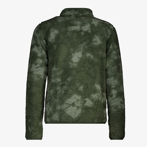 Jongens fleece vest camouflage print