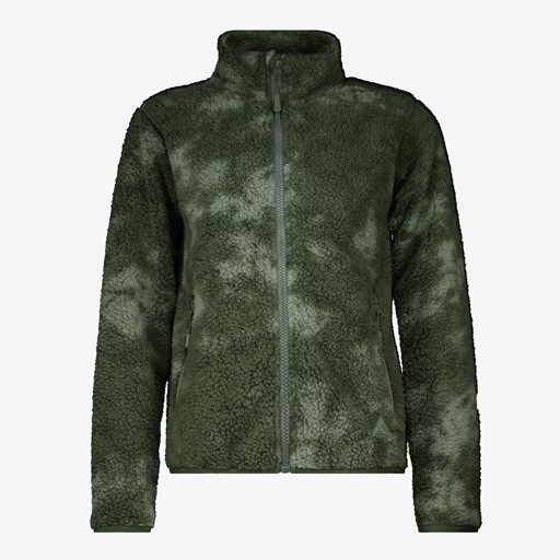 Jongens fleece vest camouflage print