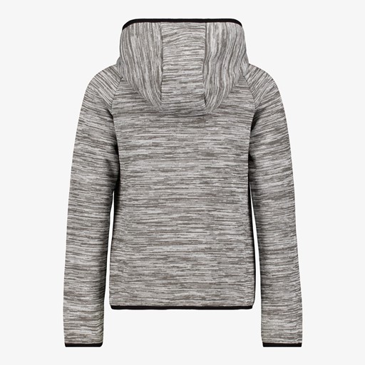 Jongens outdoor fleece vest grijs