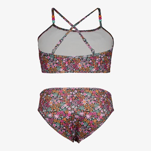 Meisjes bikini met bloemenprint