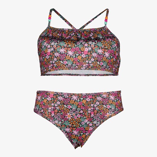 Meisjes bikini met bloemenprint