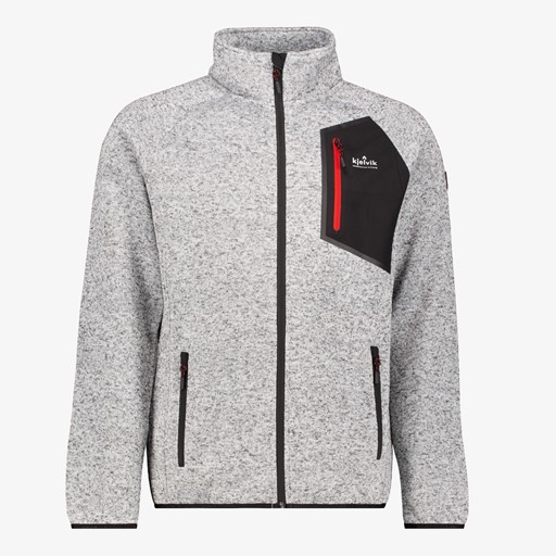 Heren outdoor vest grijs