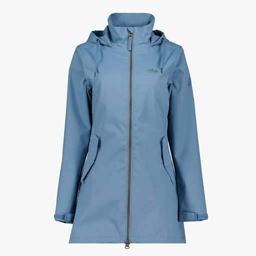 Dames outdoor jas waterbestendig blauw