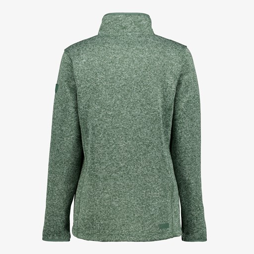 Dames outfoor fleece vest groen