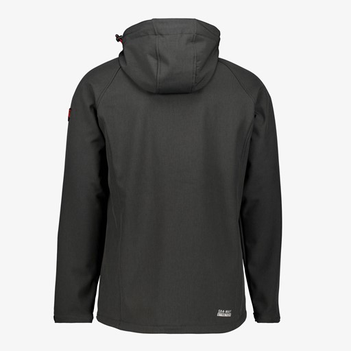 Heren softshell jas zwart