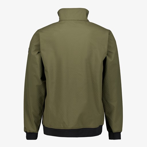 Heren softshell jas groen