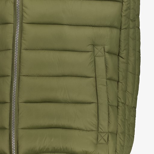 Heren bodywarmer waterafstotend groen