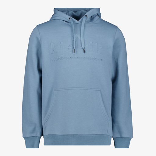 Heren hoodie blauw