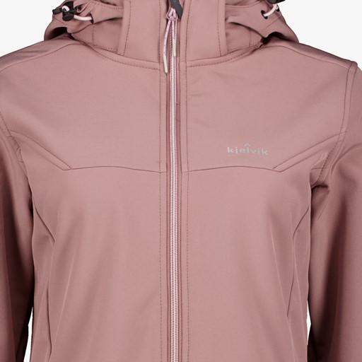 Dames softshell jas roze