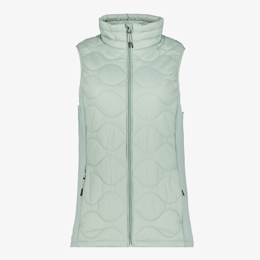 Dames bodywarmer lichtgroen