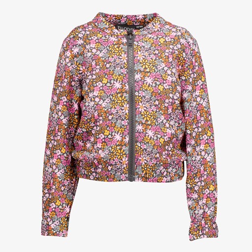 Meisjes vest met bloemenprint