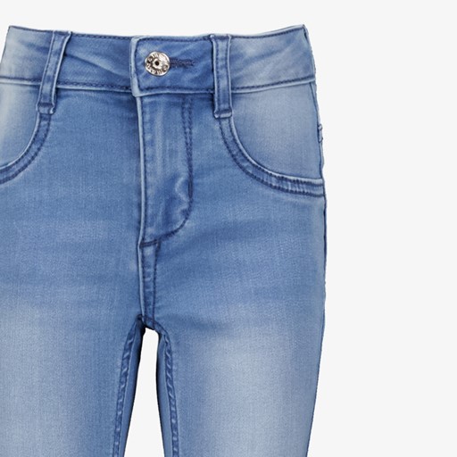 Meisjes skinny jeans lichtblauw