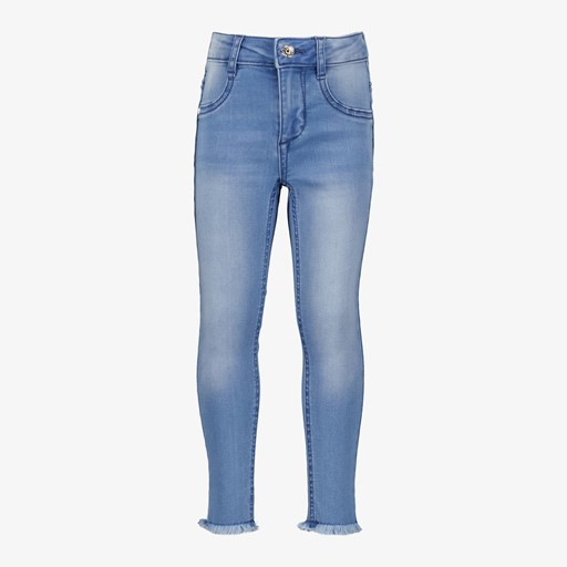 Meisjes skinny jeans lichtblauw