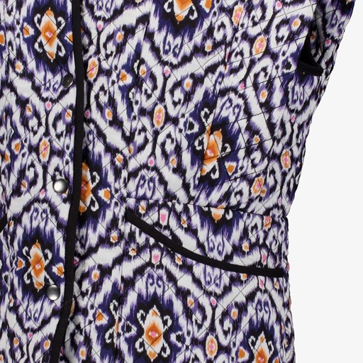 Dames gilet met grafisch design