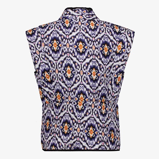 Dames gilet met grafisch design