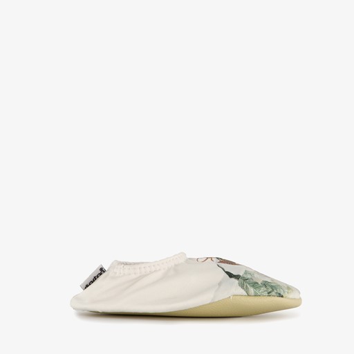 Kinder schoenen wit met dieren