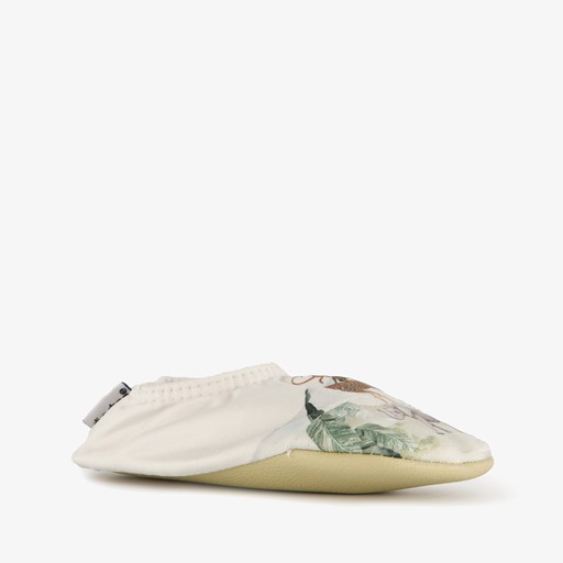 Kinder schoenen wit met dieren