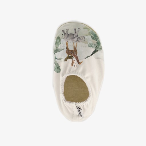 Kinder schoenen wit met dieren