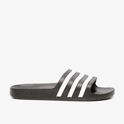 Adilette Aqua kinder badslippers zwart