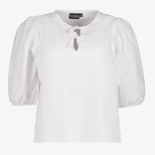 Dames blouse met halflange mouwen