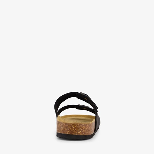 Heren bio slippers zwart