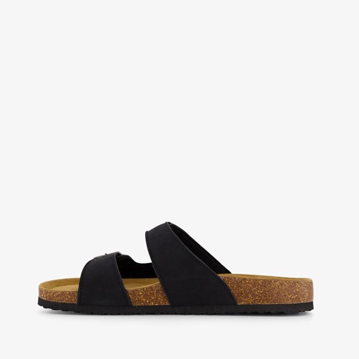 Heren bio slippers zwart