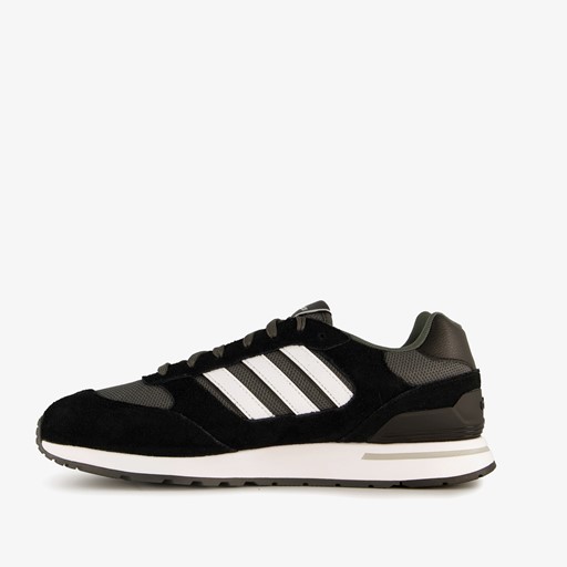 Run 80S heren sneakers zwart wit