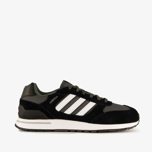 Run 80S heren sneakers zwart wit