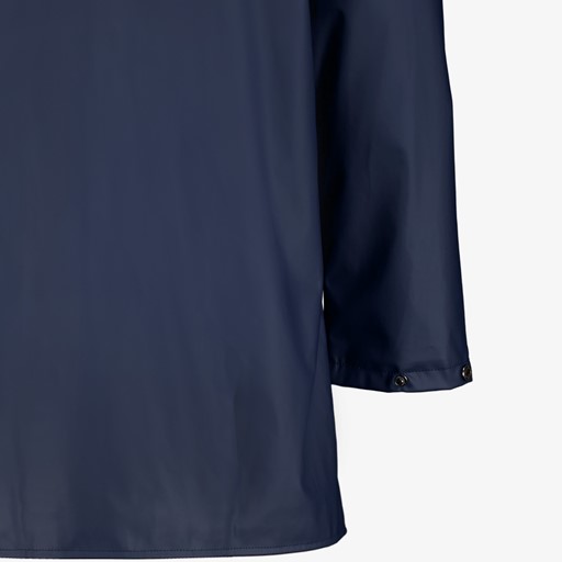Heren regenjas blauw
