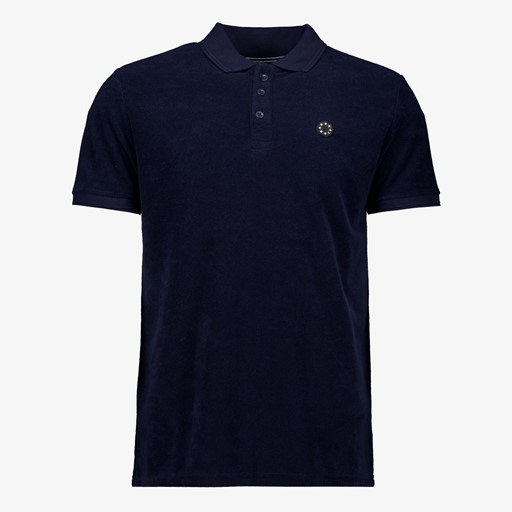 Heren polo donkerblauw