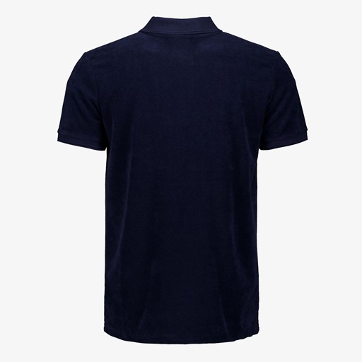 Heren polo donkerblauw