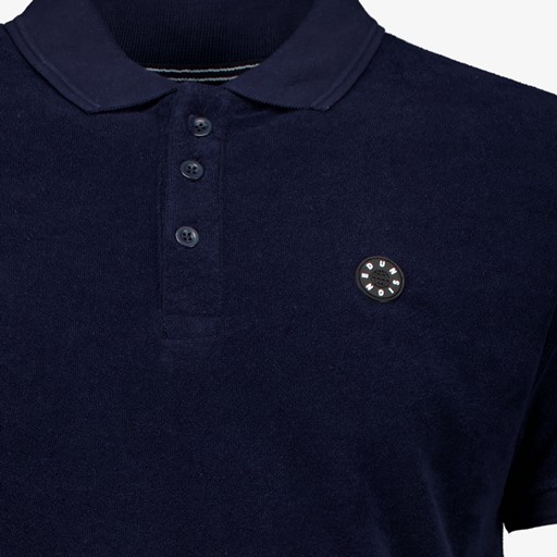 Heren polo donkerblauw