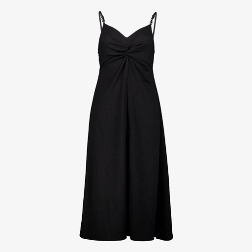 Dames maxi jurk zwart