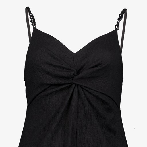 Dames maxi jurk zwart