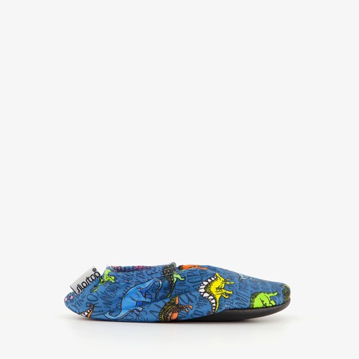 Kinder schoenen wit met dino print