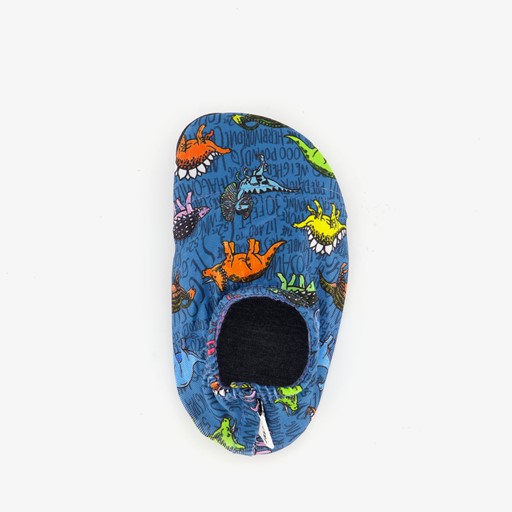 Kinder schoenen wit met dino print