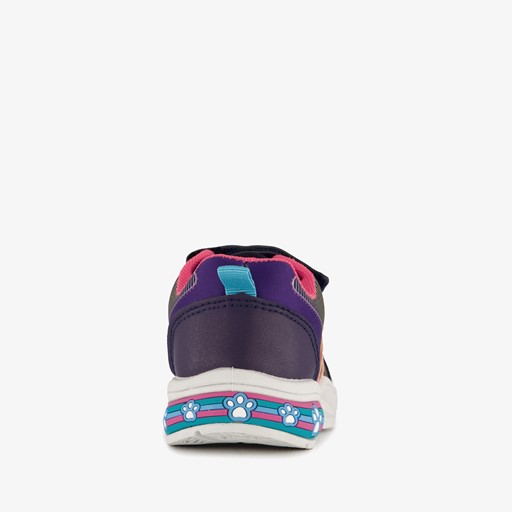 Meisjes sneakers paars met lichtjes