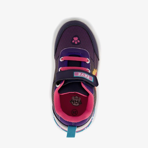Meisjes sneakers paars met lichtjes