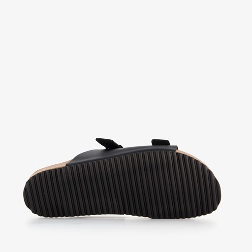 Heren bio slippers zwart