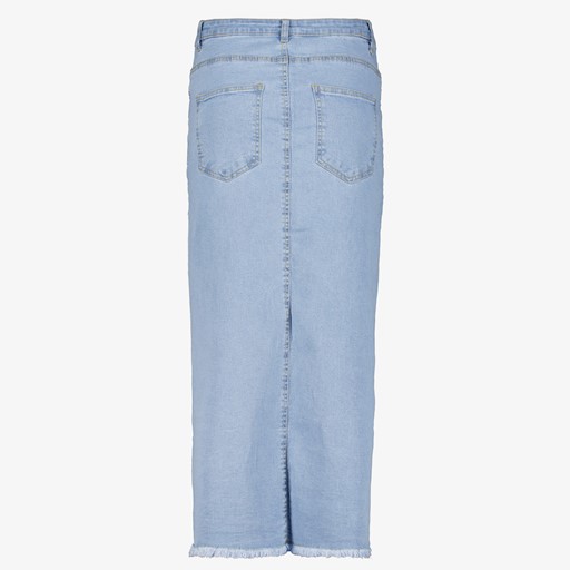 Dames denim maxi rok