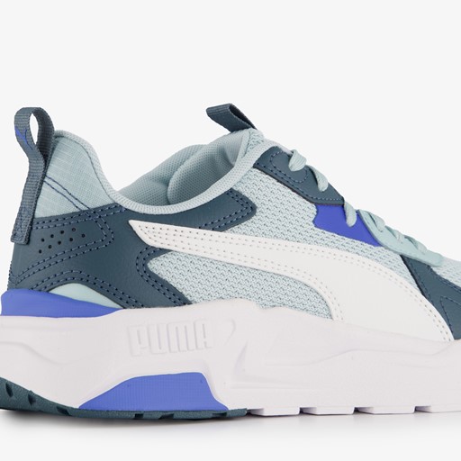 Trinity Lite kinder sneakers wit blauw