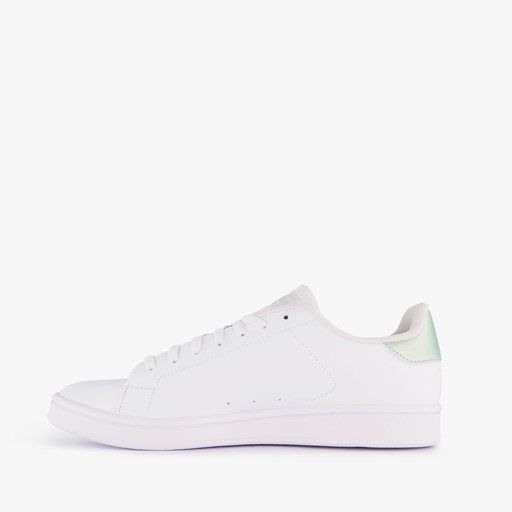 Urban Court dames sneakers wit mintgroen