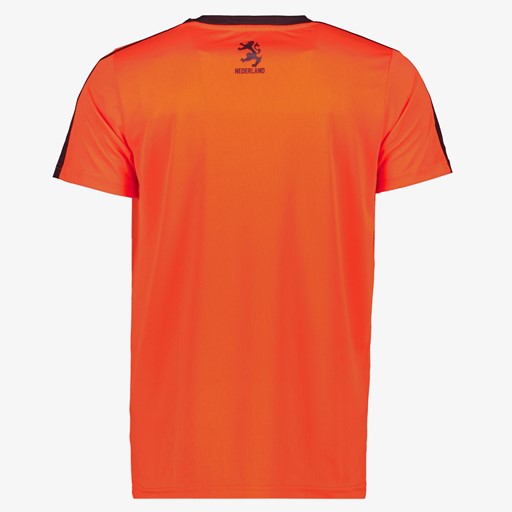 Heren voetbal T-shirt oranje