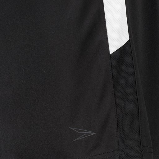 Heren voetbalshort zwart