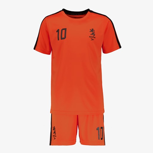 Tweedelige kinder sport set oranje