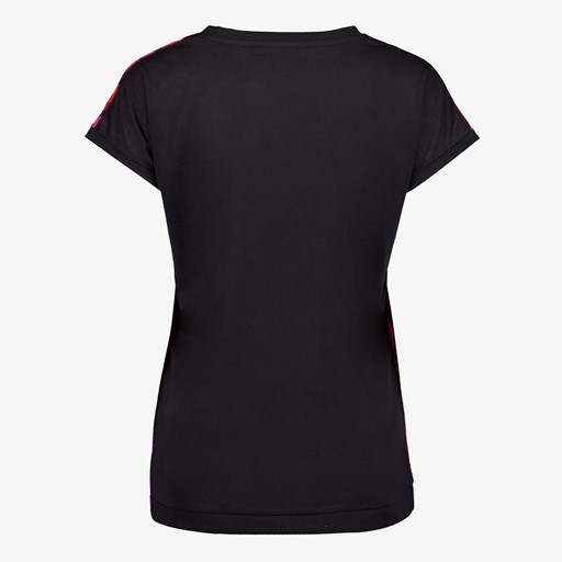 Dames T-shirt rood met grafisch printje